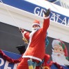 Santa leaps for Christmas Charity