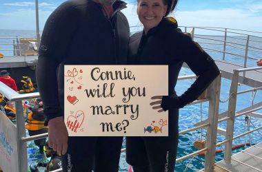 From the Reef with Love - When Andrew proposed to Connie!